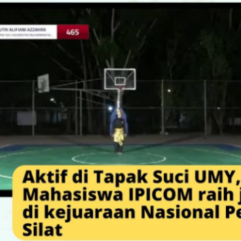 Active in Tapak Suci UMY, IPICOM students won the National Pencak Silat championship